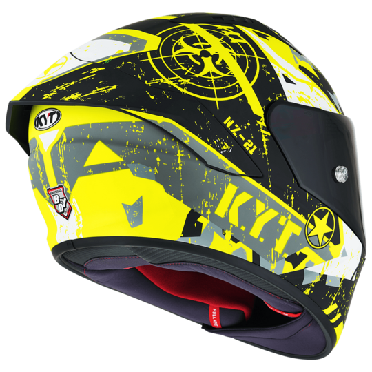 KYT - NZ-RACE / Blazing Matt Yellow